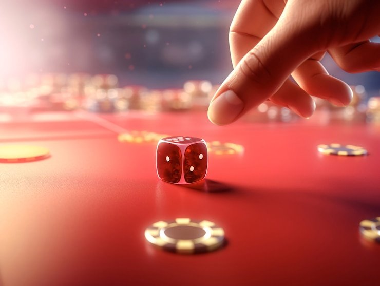 Live dealer blackjack table with multiple camera angles